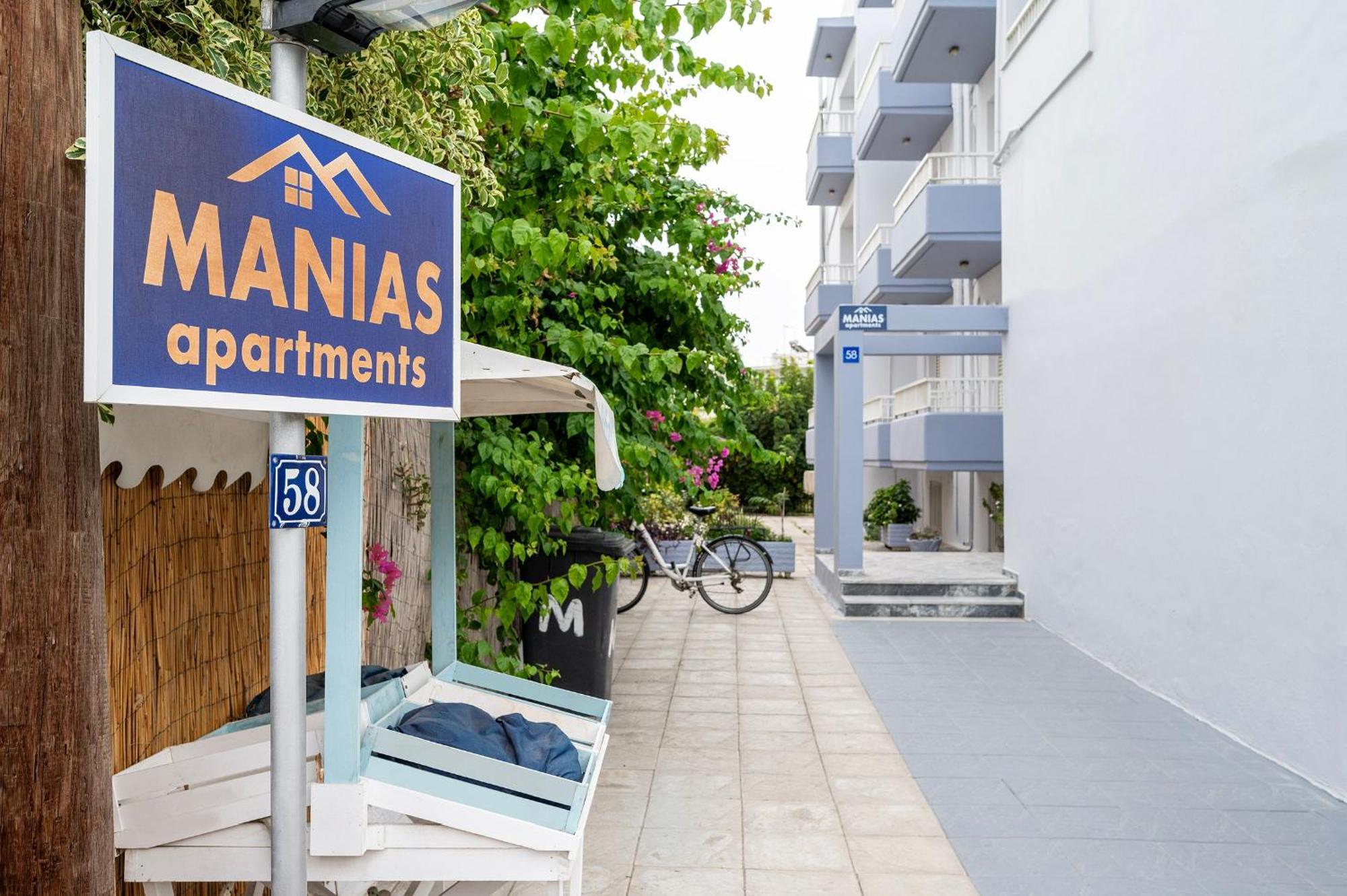 Manias Apartments Kos Bagian luar foto